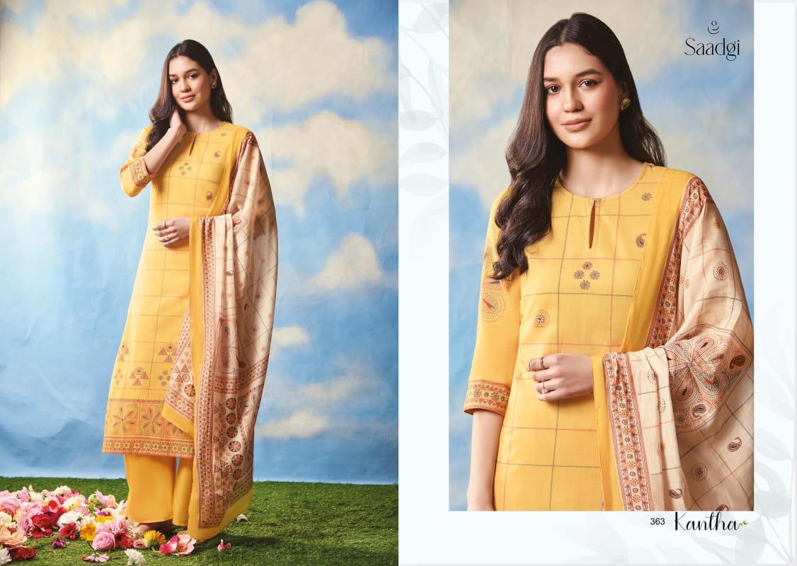 Kantha By Saadgi Printed Salwar Suits Catalog